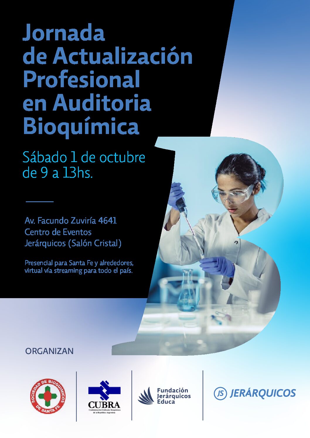 2º JORNADA DE ACTUALIZACIÓN PROFESIONAL EN AUDITORIA BIOQUÍMICA