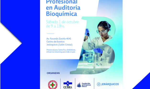 2º JORNADA DE ACTUALIZACIÓN PROFESIONAL EN AUDITORIA BIOQUÍMICA