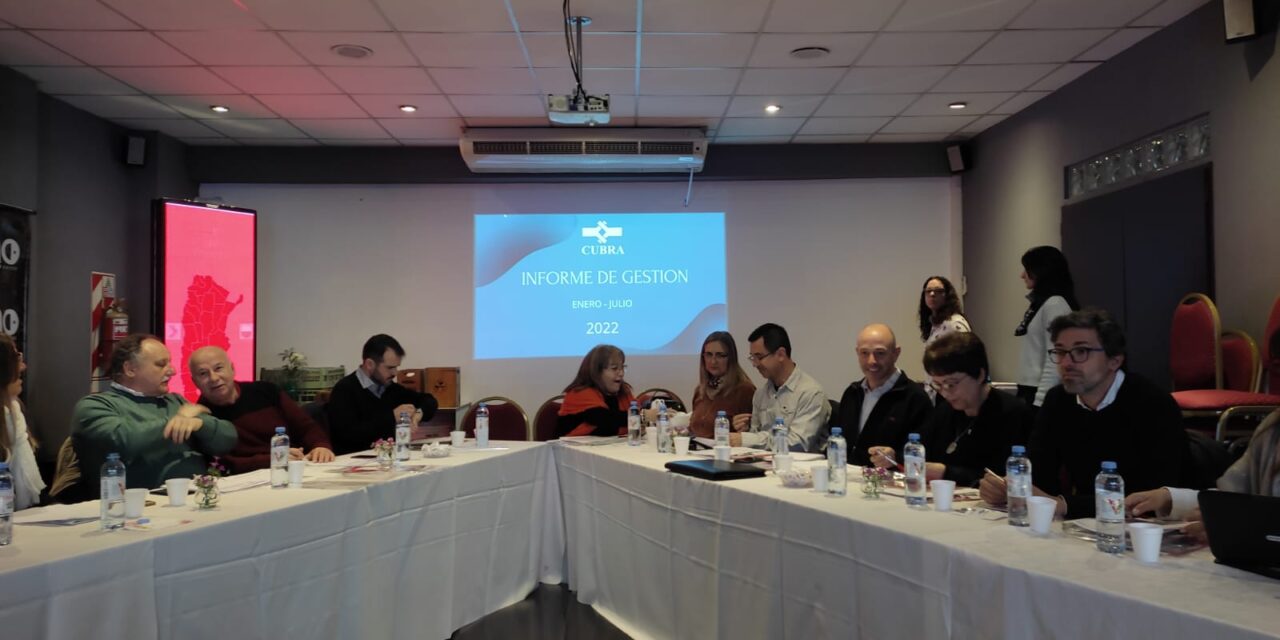 Reunión CUBRA 18 y 19 de agosto de 2022